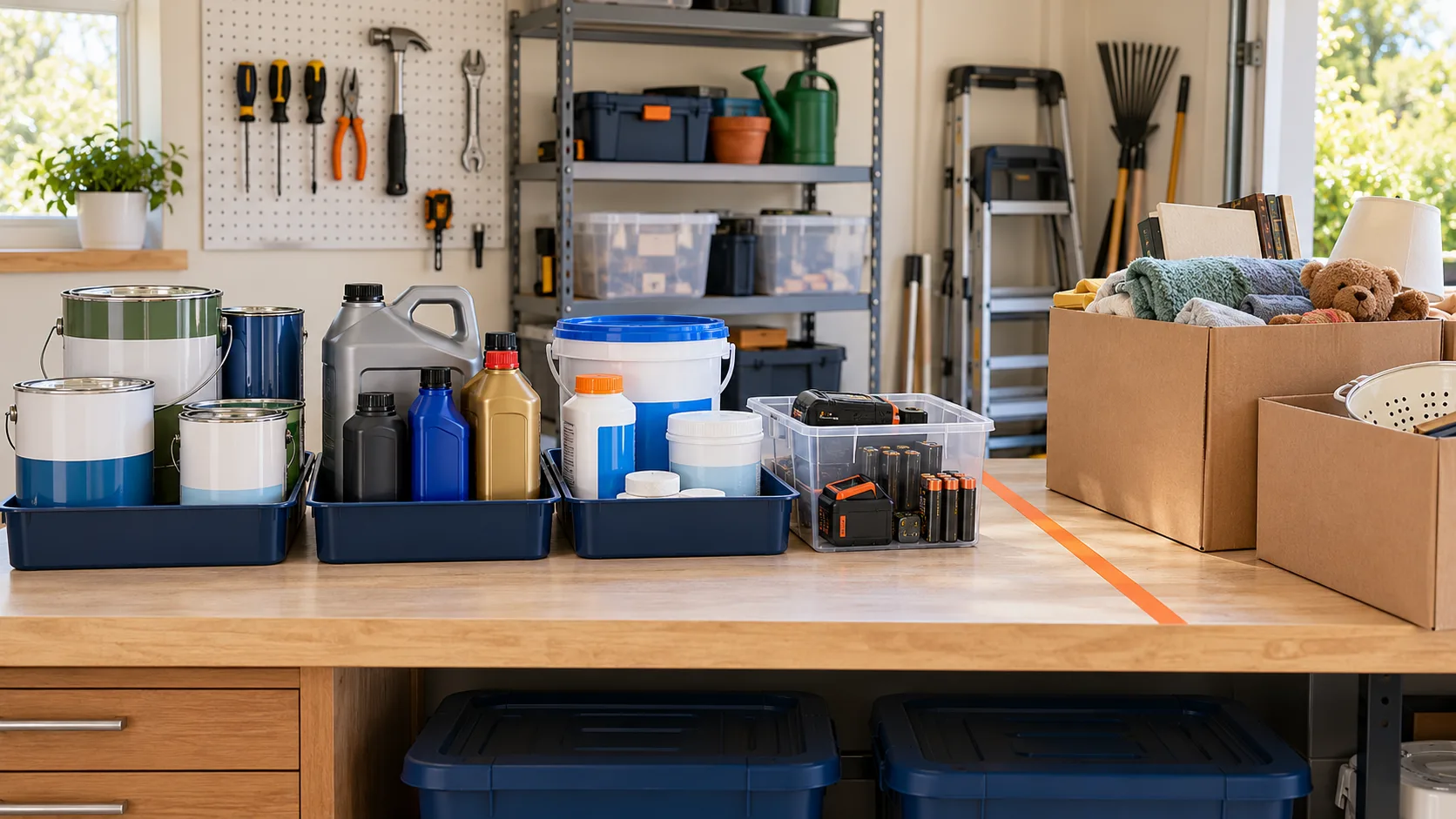 What to Separate Before a Garage Cleanout
